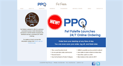 Desktop Screenshot of petpalette.com